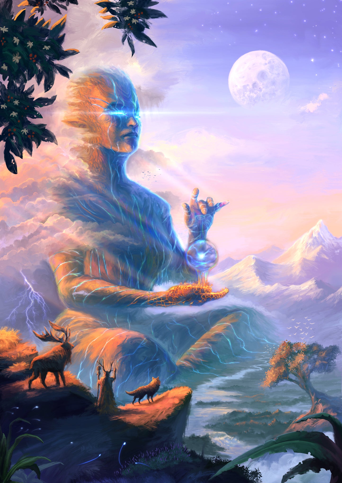 3 "good" Deities and 4 Factions